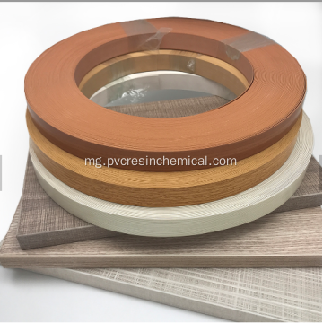 0.4 * 19mm PVC Edge Banding Tape ho an&#39;ny particle Board